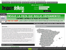 Tablet Screenshot of desguacesdemotos.net